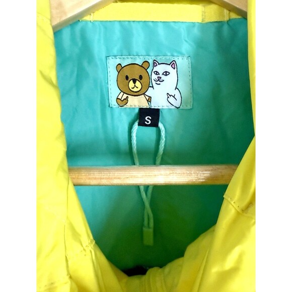 Ripndip Teddy Fresh X Packable Anorak Jacket Windbreaker Size S Light Zip Men's - Picture 11 of 16